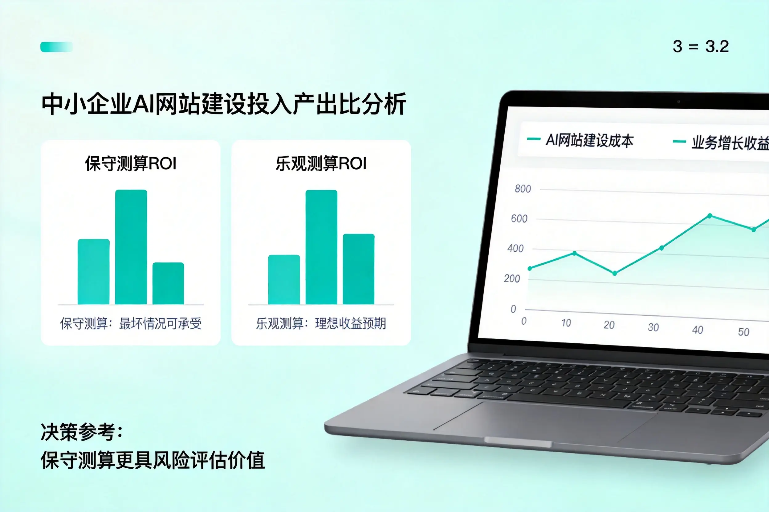 昭通中小企业AI网站建设投入产出比怎么算?先看这份分析