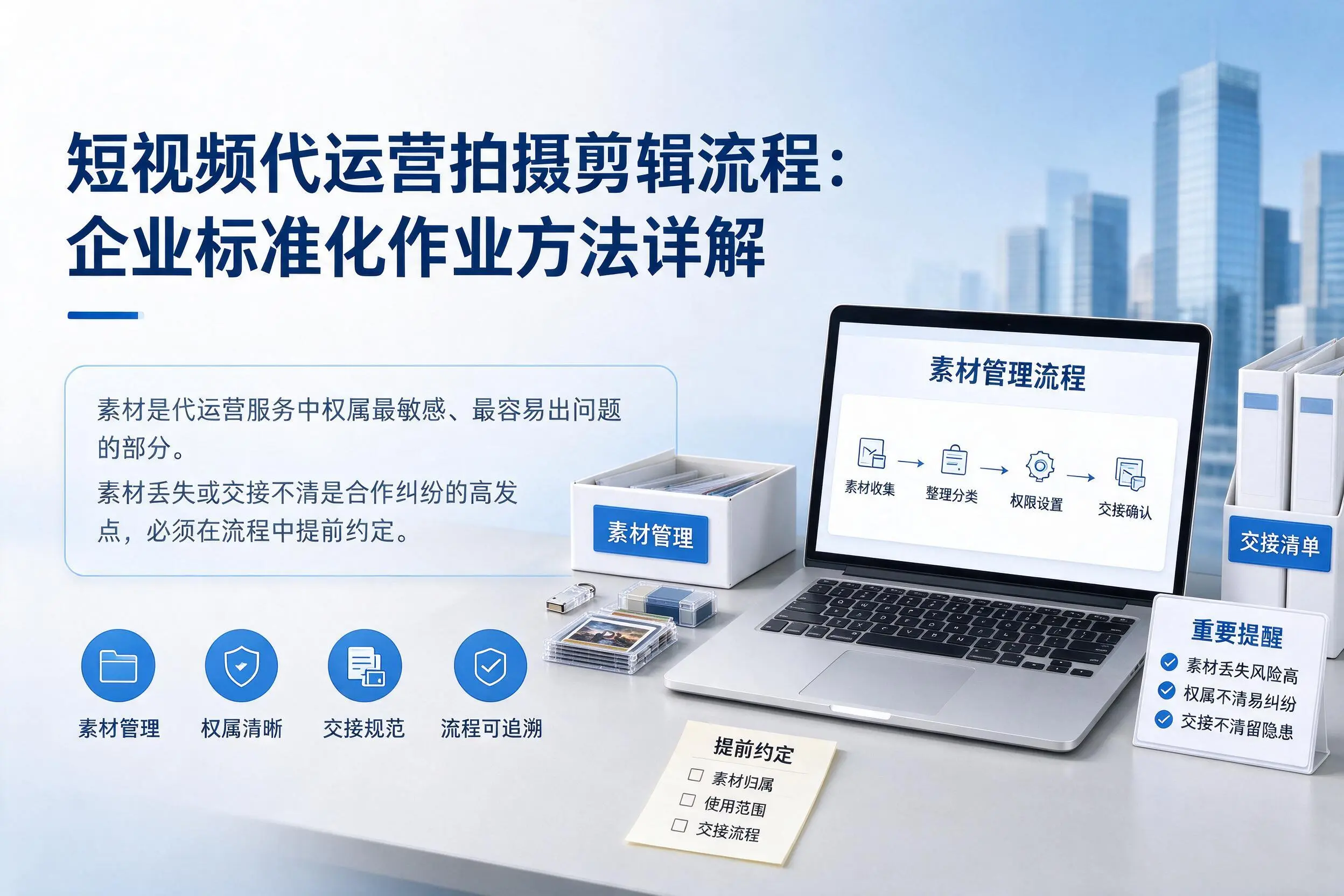短视频代运营拍摄剪辑流程：昭通企业标准化作业方法详解