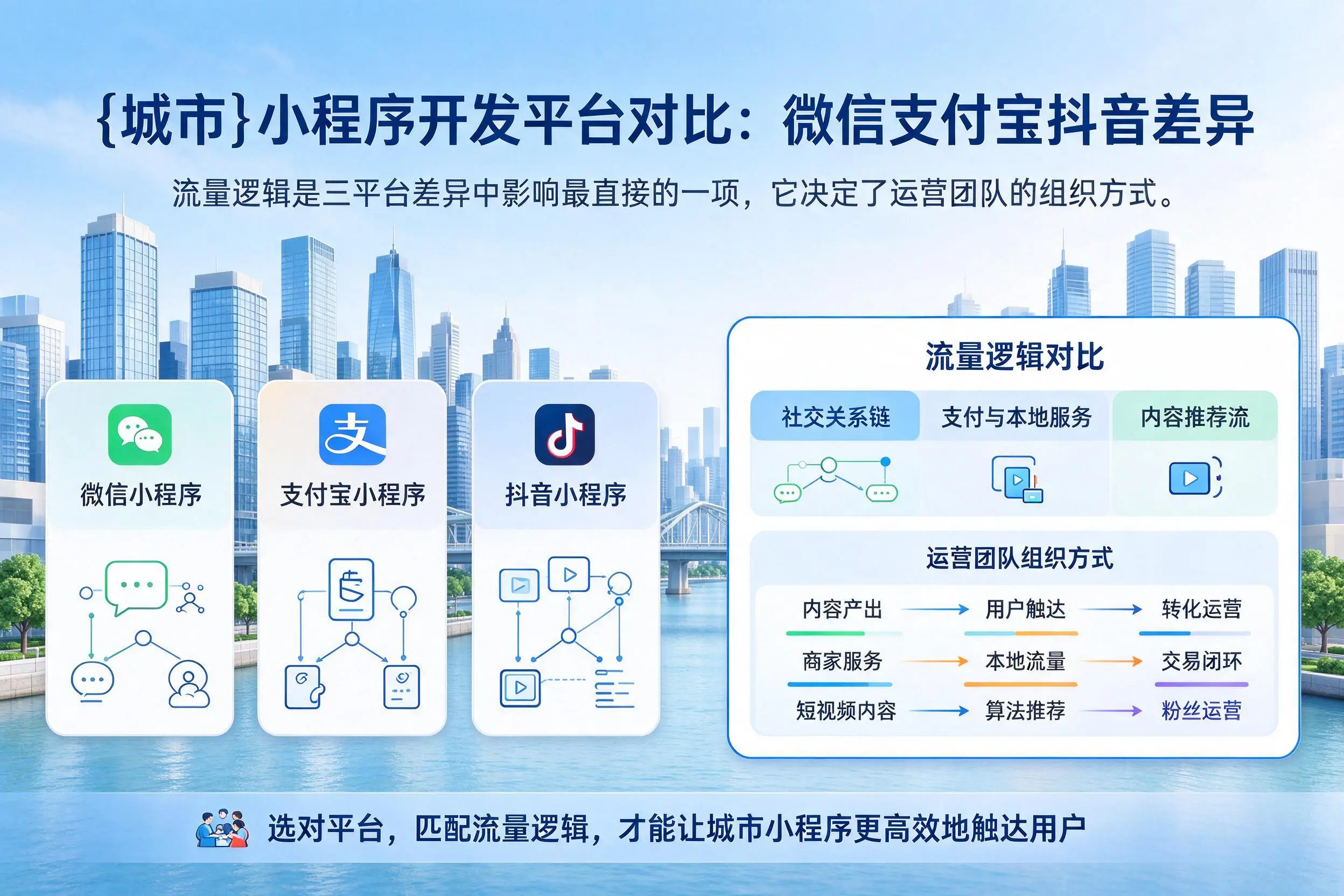 昭通小程序开发平台对比:微信支付宝抖音差异