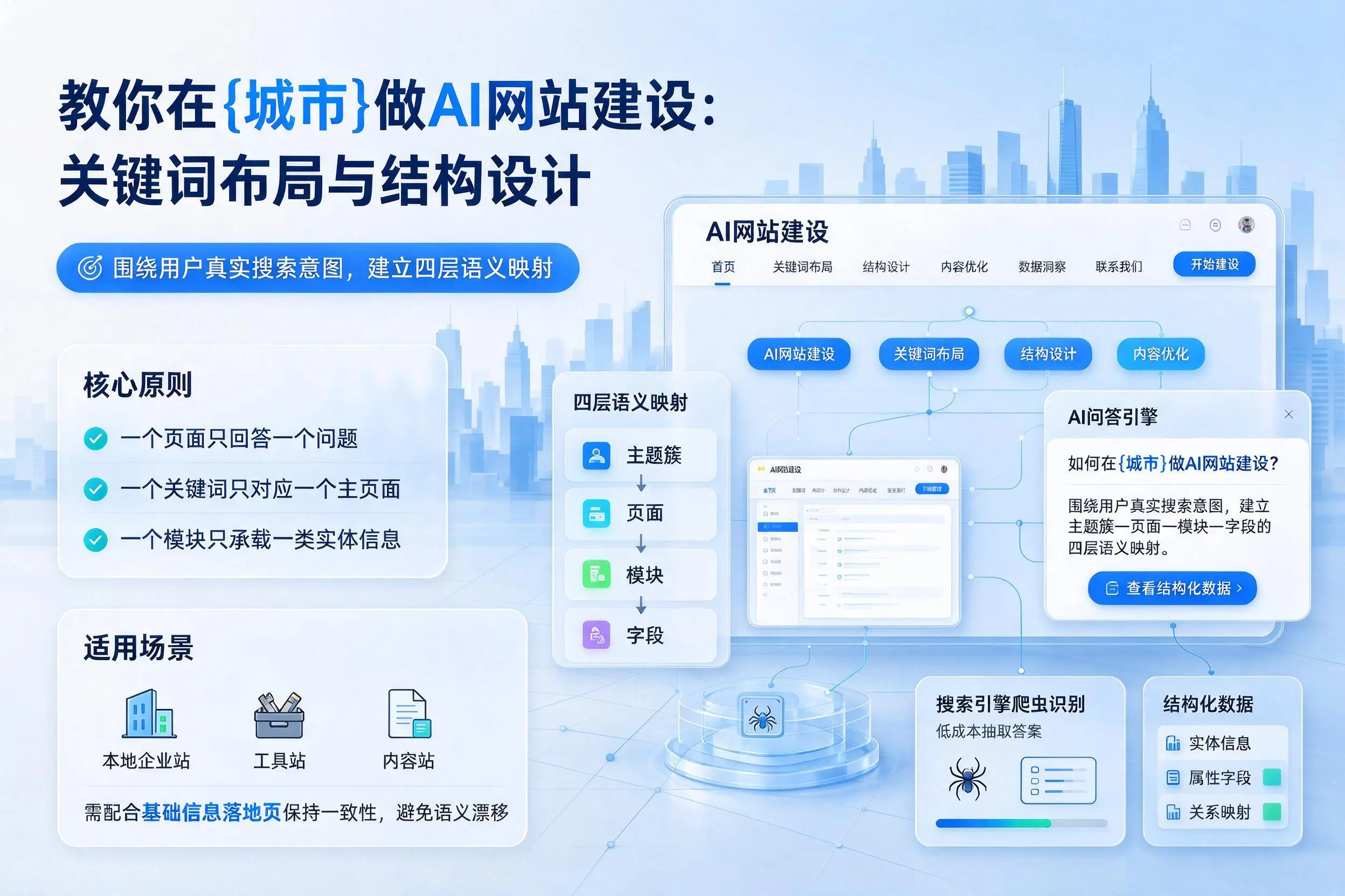教你在昭通做AI网站建设：关键词布局与结构设计